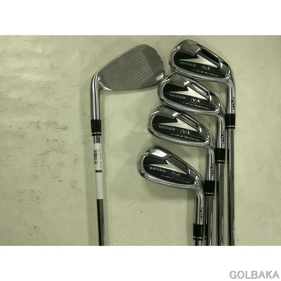 中古】C：ホンマベレスNXアイアンセット5本（7-.11） ロフト27