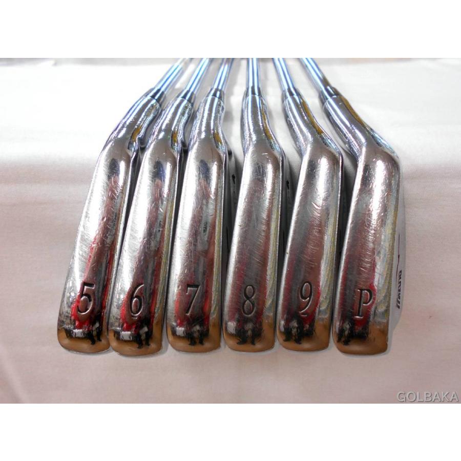 Mizuno MP4 シリーズ アイアンセット 6本　ゴルフクラブ 中古】BC：ミズノ MP-4 フォージド アイアンセット 6本（#5~9.P