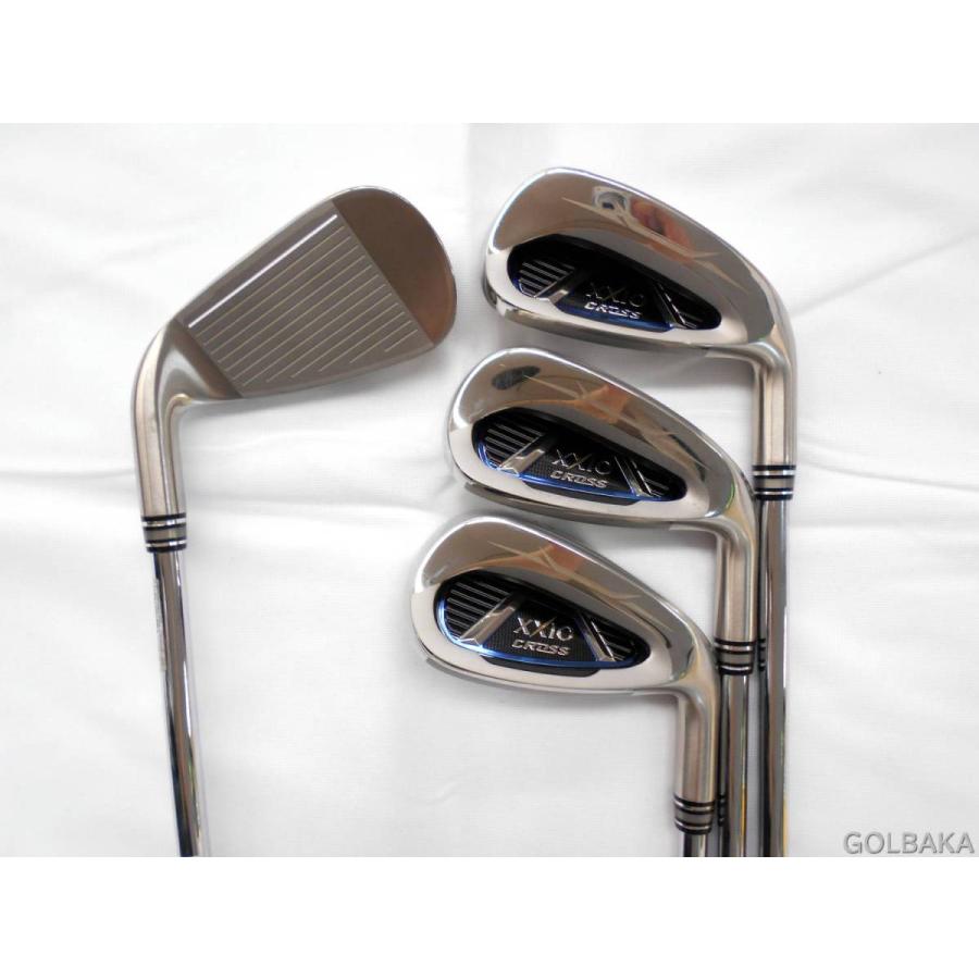 中古】BC：ダンロップ XXIOクロス アイアンセット 4本(#7~9.P) NS PRO 