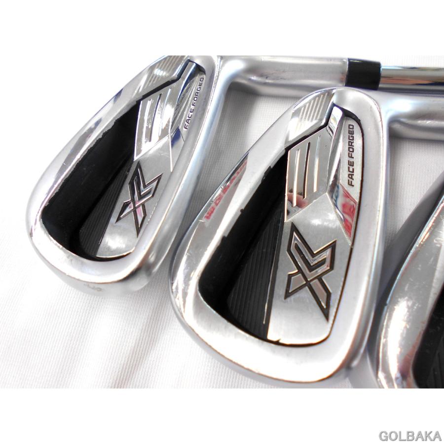 【中古】BC：ダンロップ ゼクシオ エックス 2024年モデル アイアンセット 5本(#6~9.P) ダイナミックゴールド/S200　