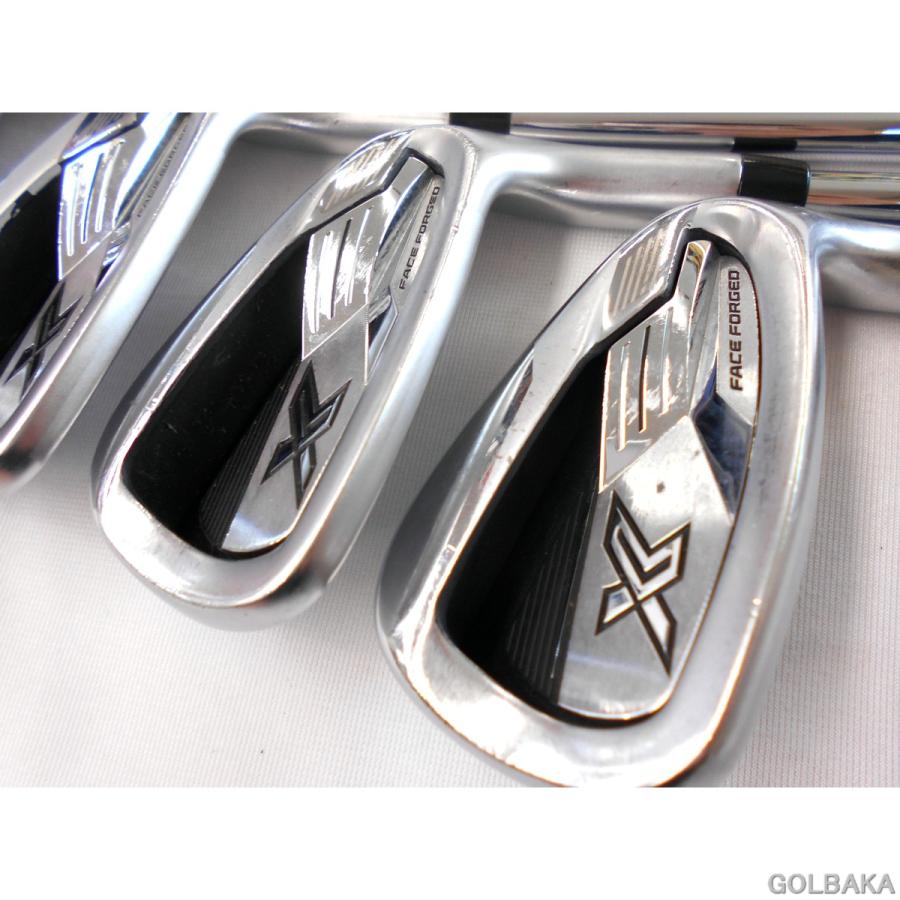 【中古】BC：ダンロップ ゼクシオ エックス 2024年モデル アイアンセット 5本(#6~9.P) ダイナミックゴールド/S200　