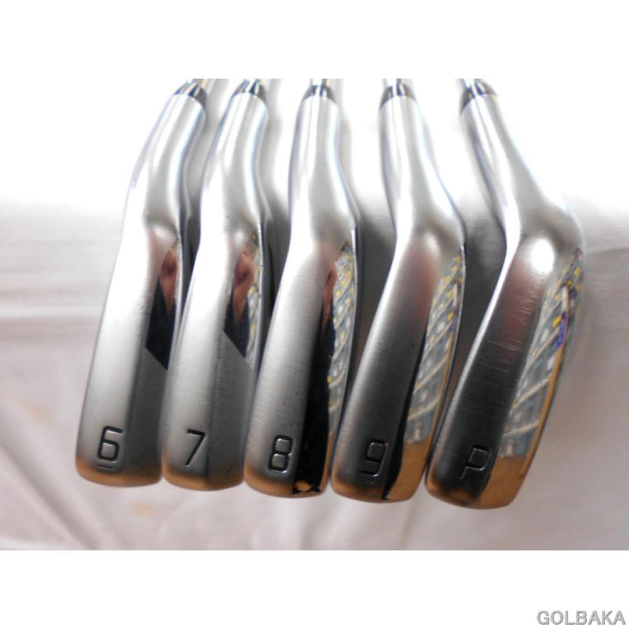 【中古】BC：ダンロップ ゼクシオ エックス 2024年モデル アイアンセット 5本(#6~9.P) ダイナミックゴールド/S200　