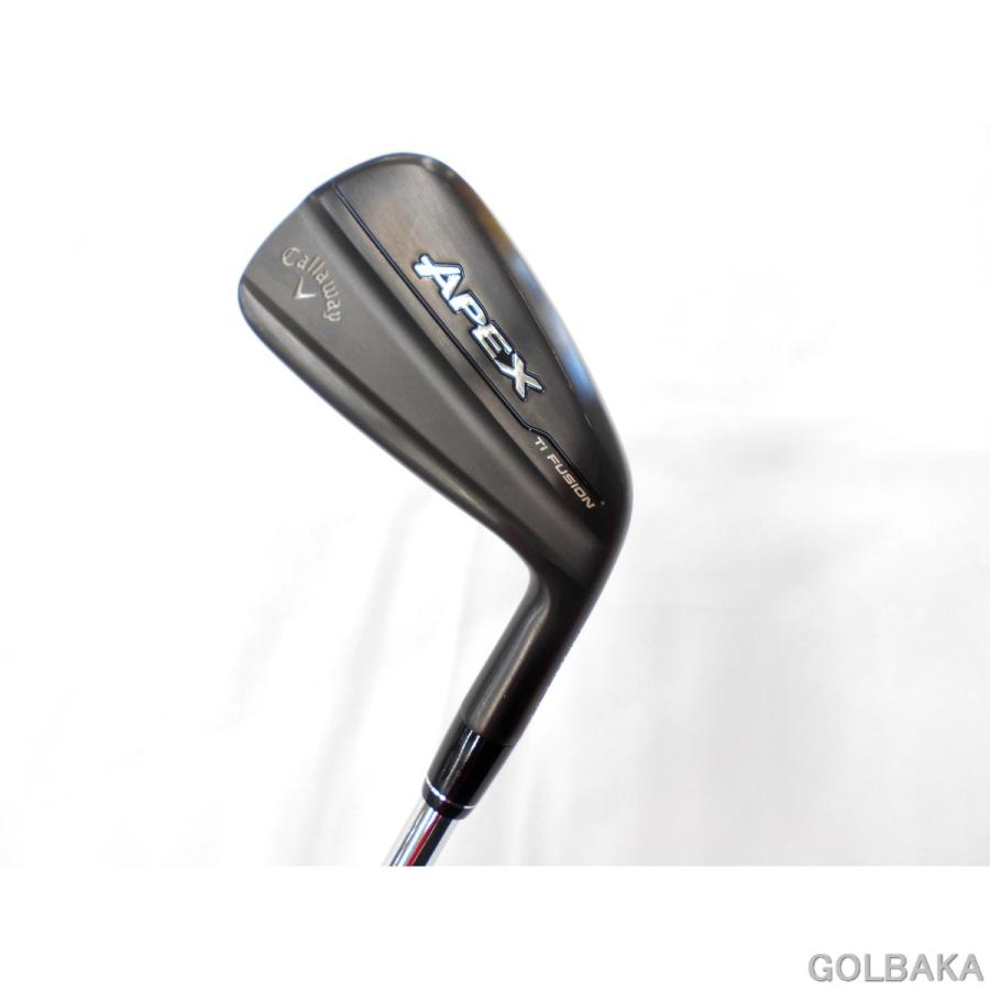 121342【nc】【中古】BC：キャロウェイ APEX Ti フュージョンアイアンセット6本(#5-9.Ｐ)ロフト25°NS PRO ゼロス7/S_1