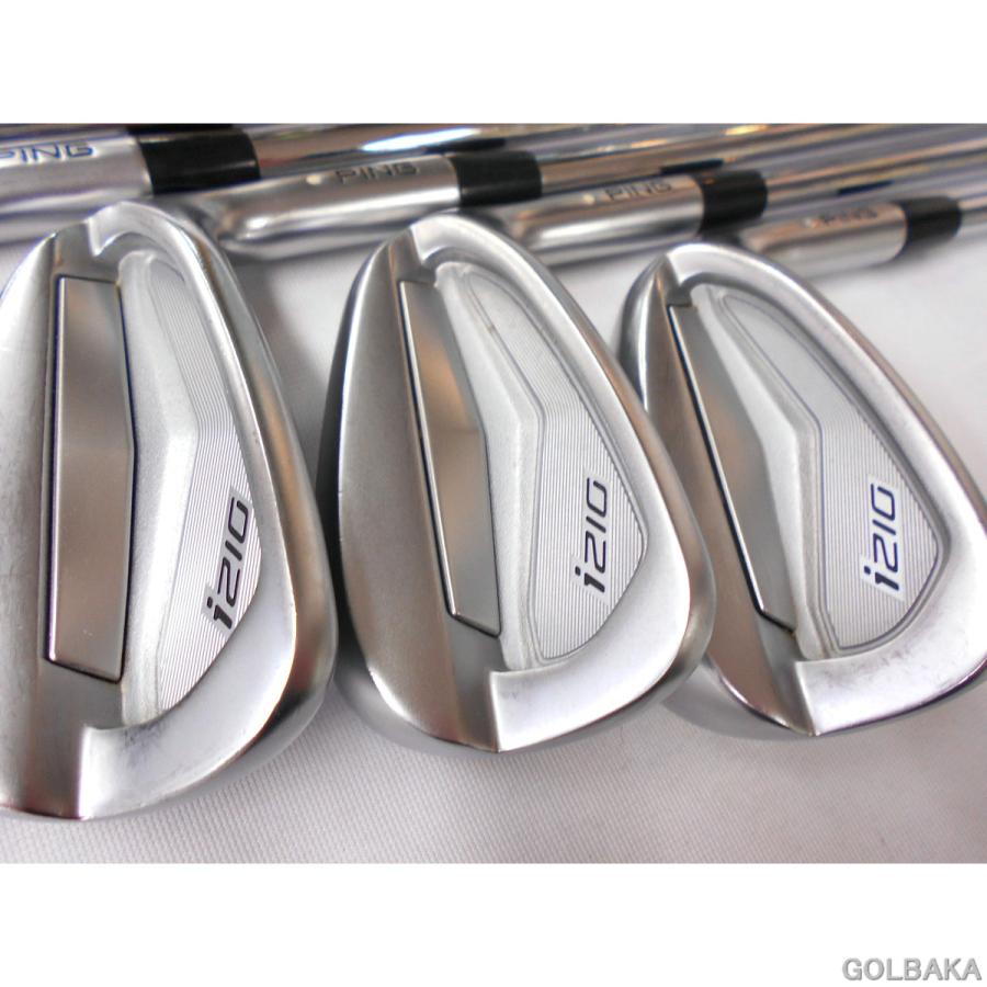 【中古】BC：ピン i210アイアンセット7本(#5-9.W.U) ロフト26° NS PRO モーダス3 ツアー105/S