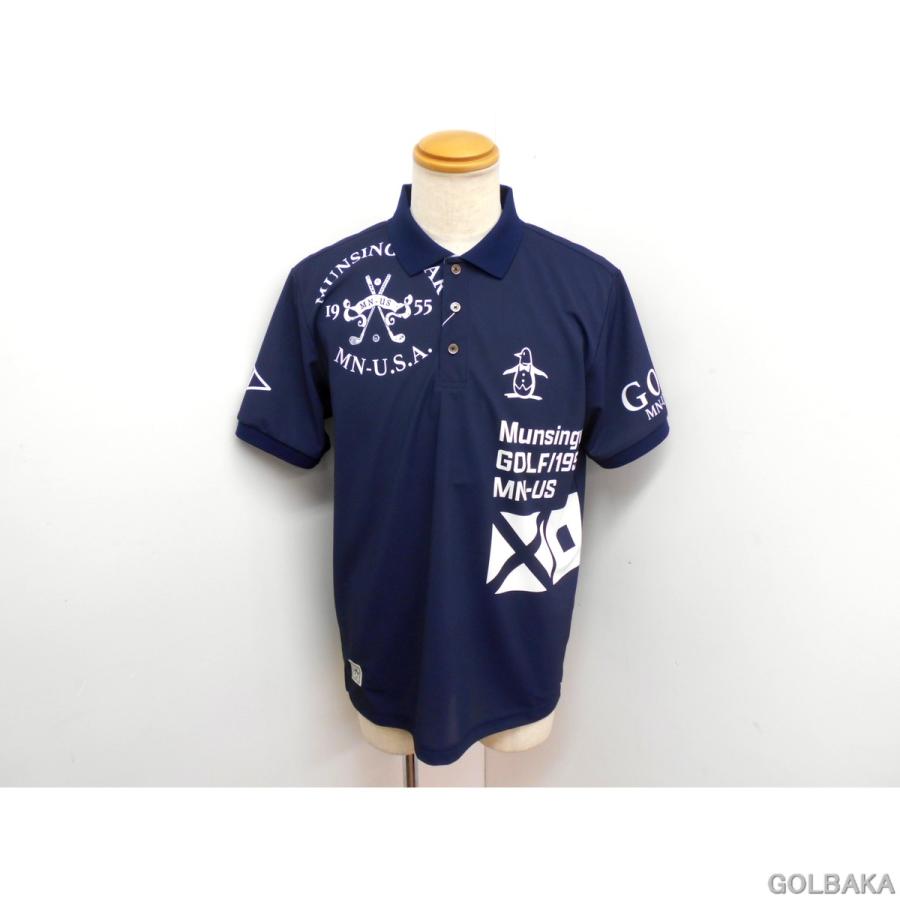 送料無料【25S】【新品】マンシングウェア半袖ポロシャツMG5SHS25M