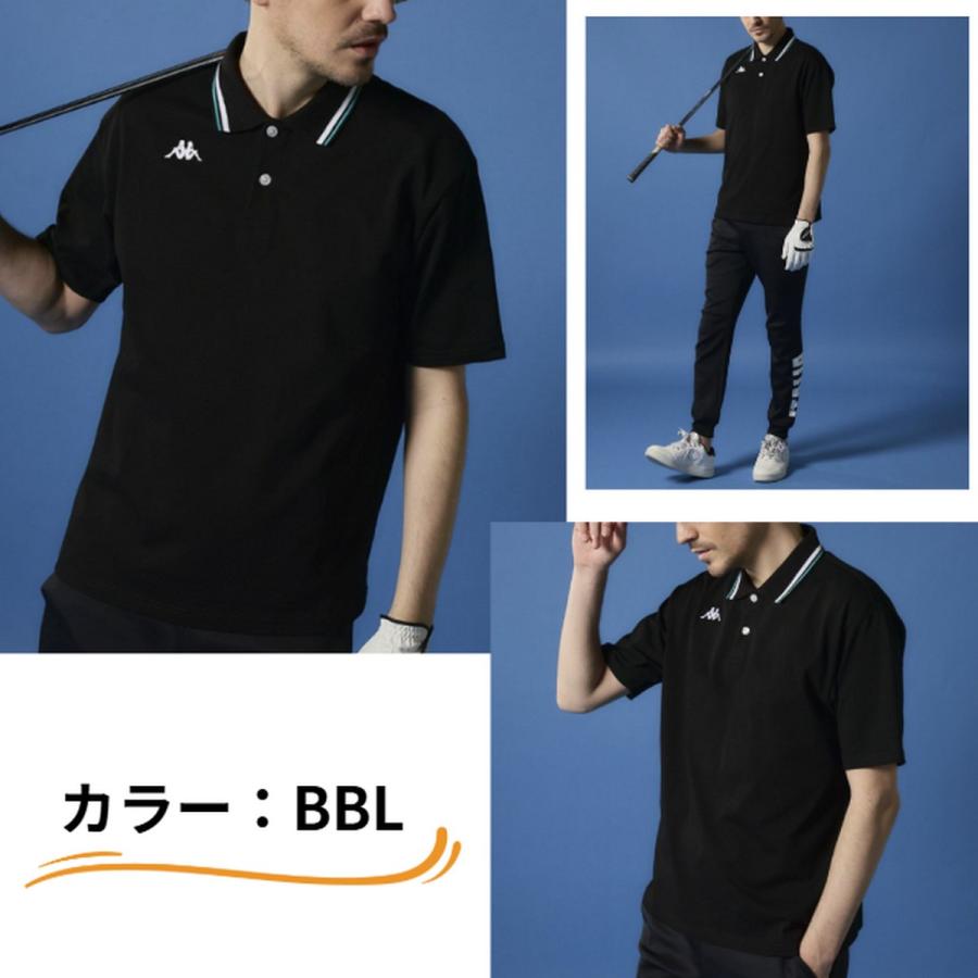 送料無料【新品】カッパ半袖ポロシャツ615-605【ゴルフウェア
