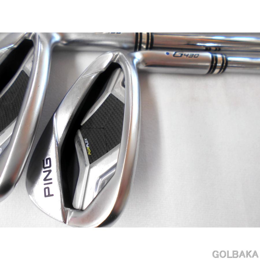 【nc】【中古】BC：PING G430アイアンセット6本（＃6-W.45） ロフト29°NS PRO ゼロス7/Rの画像
