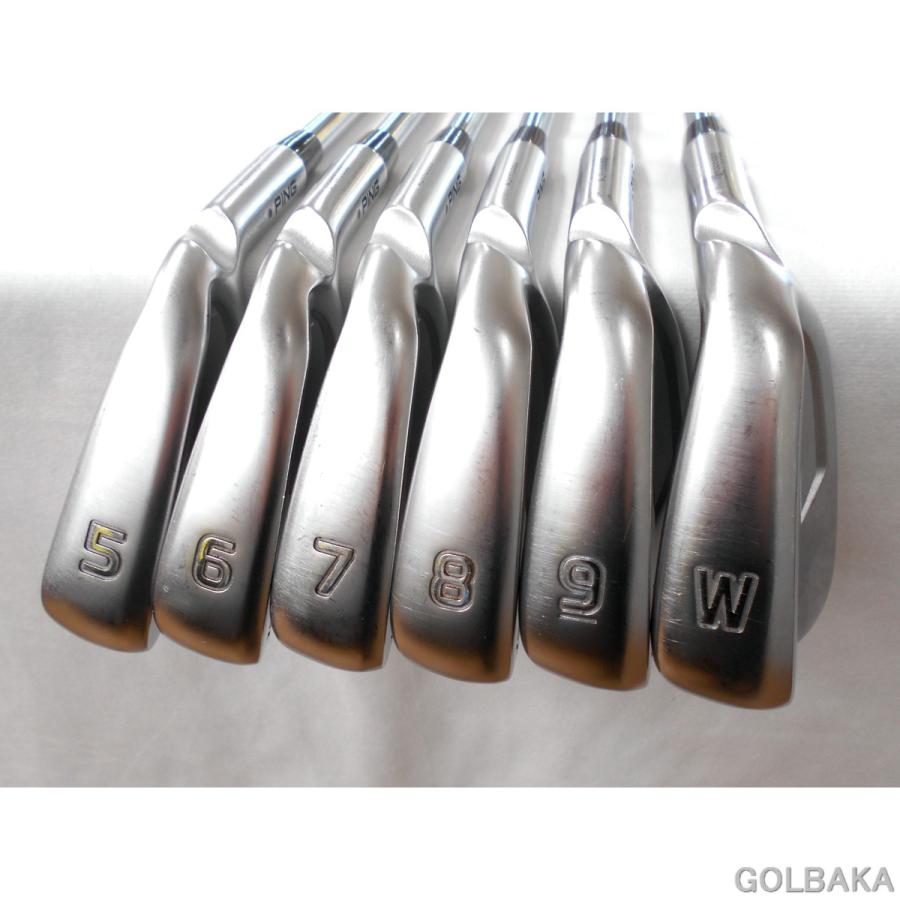 U06】【中古】BC：ピンi525アイアンセット6本(#5-9.W) ロフト23