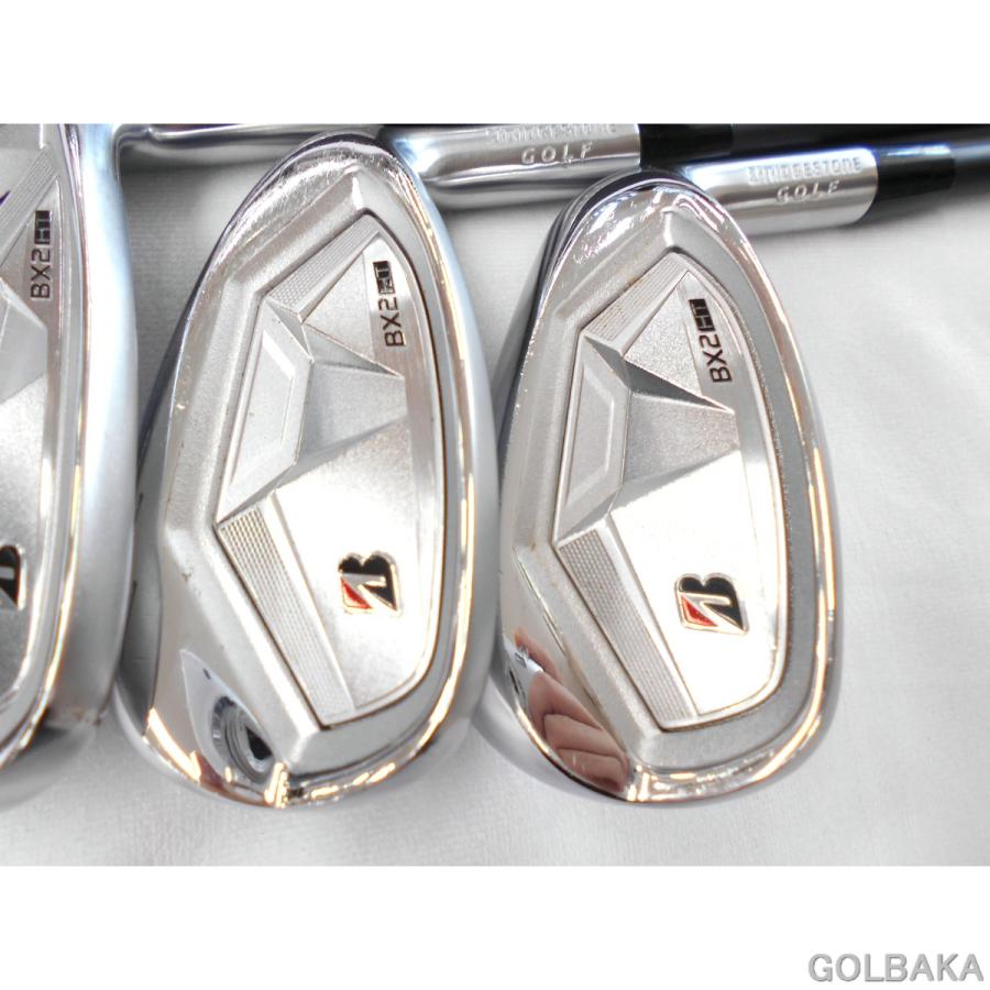 中古】BC：ブリヂストンBX2 HTアイアンセット7本(6~9.P.50.56) ロフト