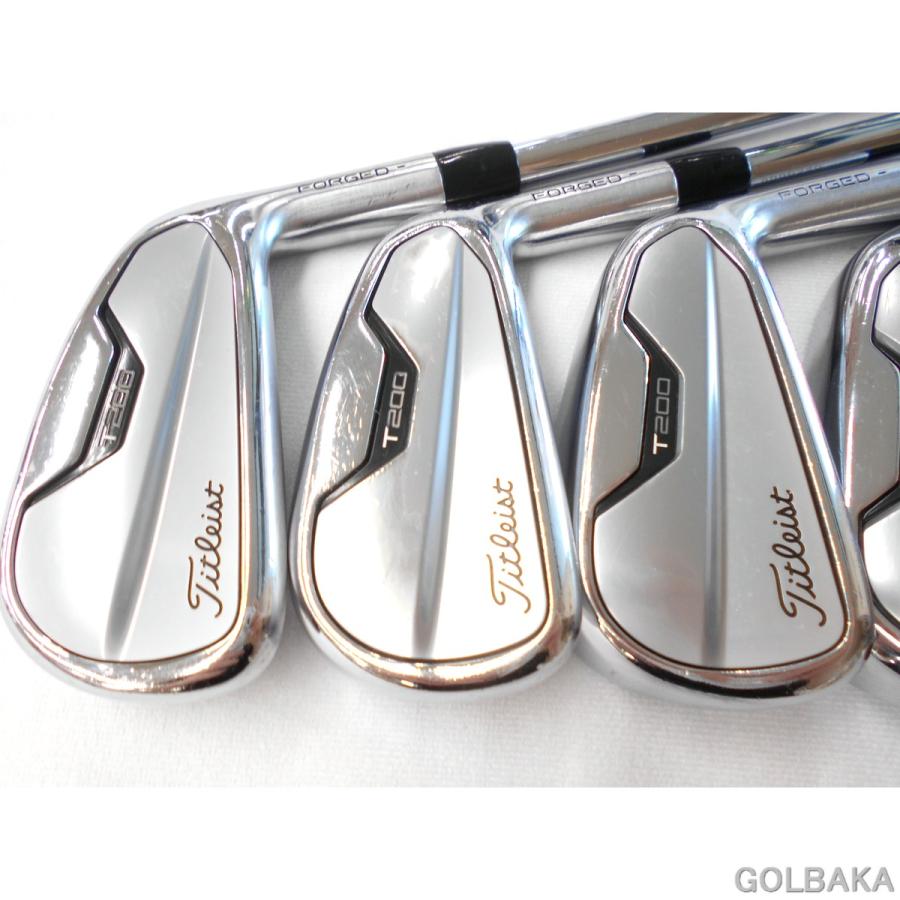 中古】BC：タイトリストT200 21年モデルアイアンセット6本(5~9.P