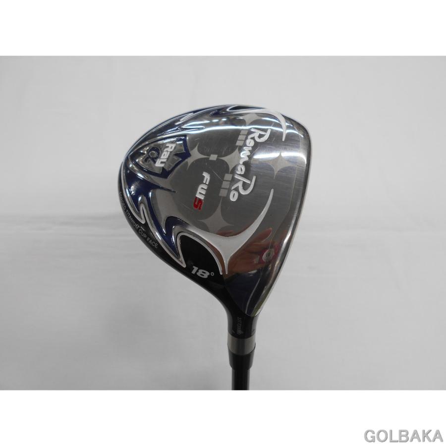 中古】B：ロマロ Rayα フェアウェイウッド 5w ロフト18° クレイジー  