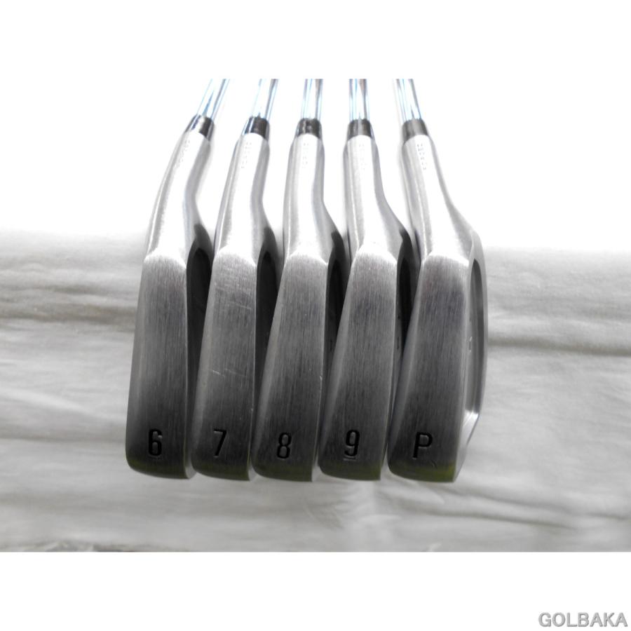 【nc】【中古】B：ジオテック GT-Xフォージドアイアンセット5本（＃6〜＃9．Pw） ロフト27（＃6）° KBSツアー110/Rの画像