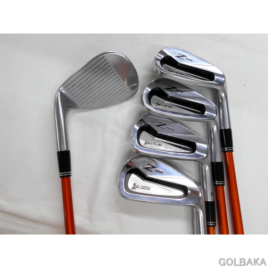 中古】BC：ダンロップ スリクソン Z565アイアンセット5本（＃6〜9.PW