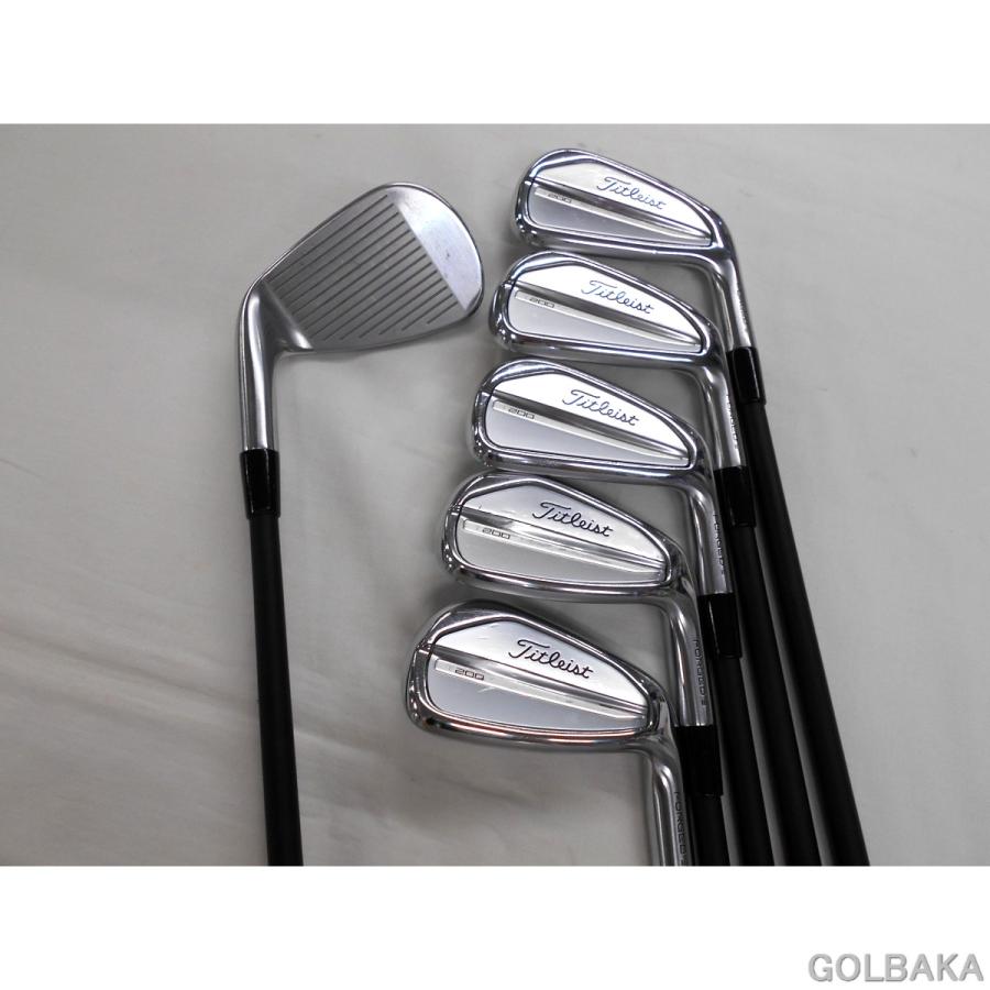 中古】B：タイトリスト T200アイアンセット6本（＃5〜＃9.PW（43