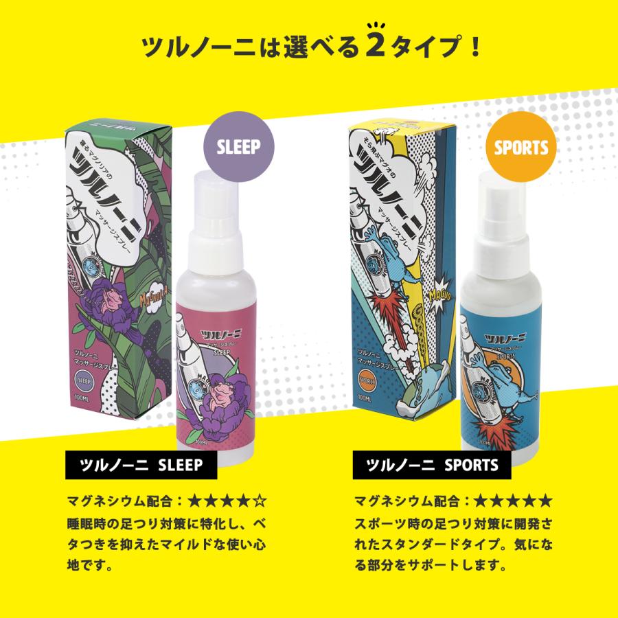 ケイレン対策 マグネシウムスプレー ツルノーニ スポーツ こむら返り |  | 07