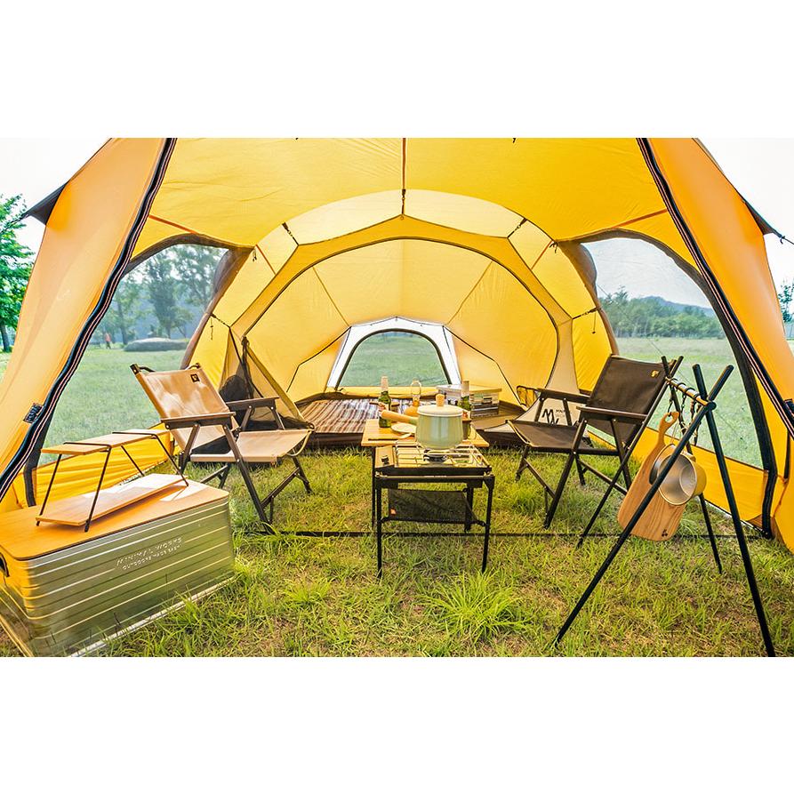 グランドシート付き】ボニアト トンネル型テントパープル（MINIMAL