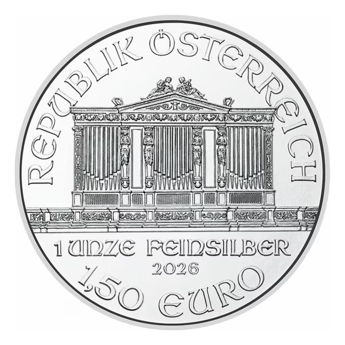 保証書付き・ミントロール入り] 2026年 オーストリア「ウィーン