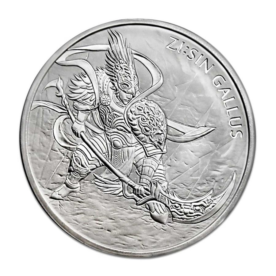 [保証書・カプセル付き] 2017年 (新品) 韓国「ZI:SIN・ガルス」純銀 1オンス 銀貨