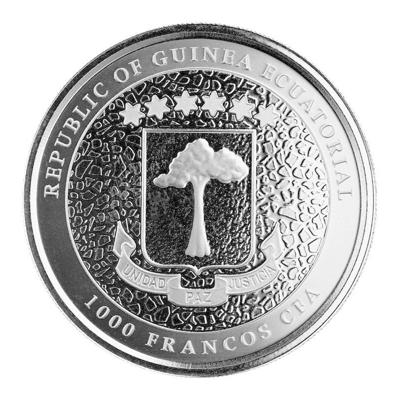 保証書・カプセル付き] 2021年 (新品) 赤道ギニア「麒麟・キリン