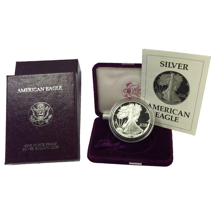 [保証書・カプセル付き] 2008年 (新品) アメリカ「イーグル・ウオーキング リバティ」純銀 1オンス プルーフ 銀貨