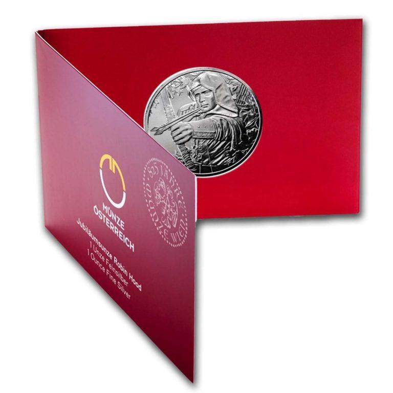 保証書付き] 2019年 (新品) オーストリア「ロビン・フッド・特別 825年