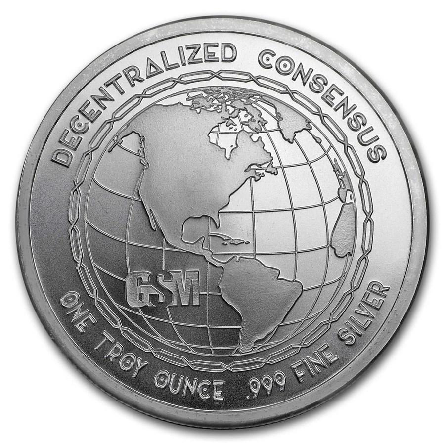 [保証書・カプセル付き] (新品) アメリカ「ビットコイン・BTC」純銀 1オンス メダル｜gold-ichiba｜02