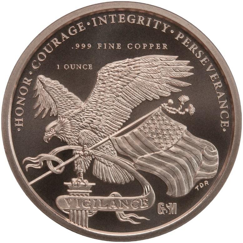 カプセル付き] (新品) アメリカ「ドナルド・J・トランプ大統領」純銅