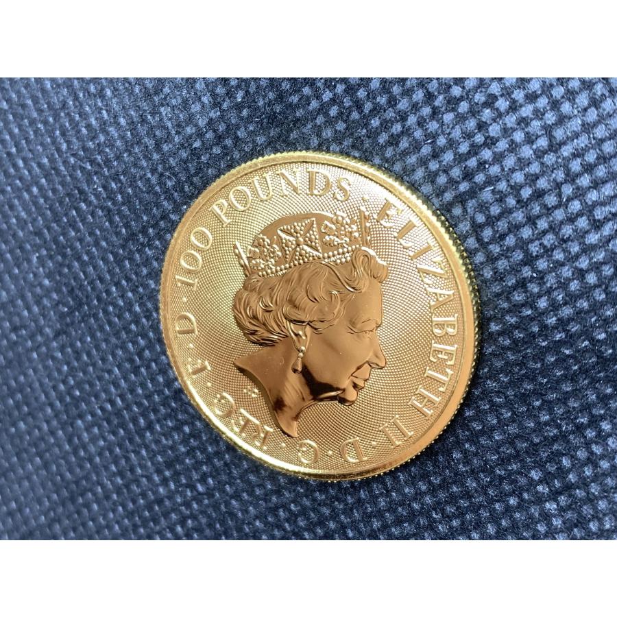 保証書・カプセル付き] 2019年 (新品) イギリス「クィーンズ ビースト 