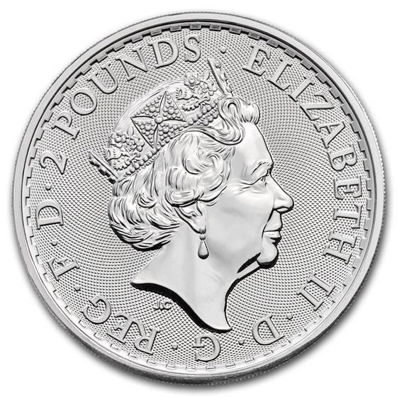 [保証書・カプセル付き] 2022年 (新品) イギリス「ブリタニア」純銀 1オンス 銀貨