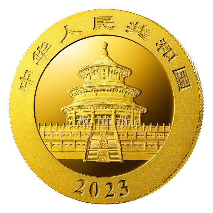 [保証書・カプセル付き] 2023年 (新品) 中国「パンダ」純金 30グラム 金貨｜gold-ichiba｜02