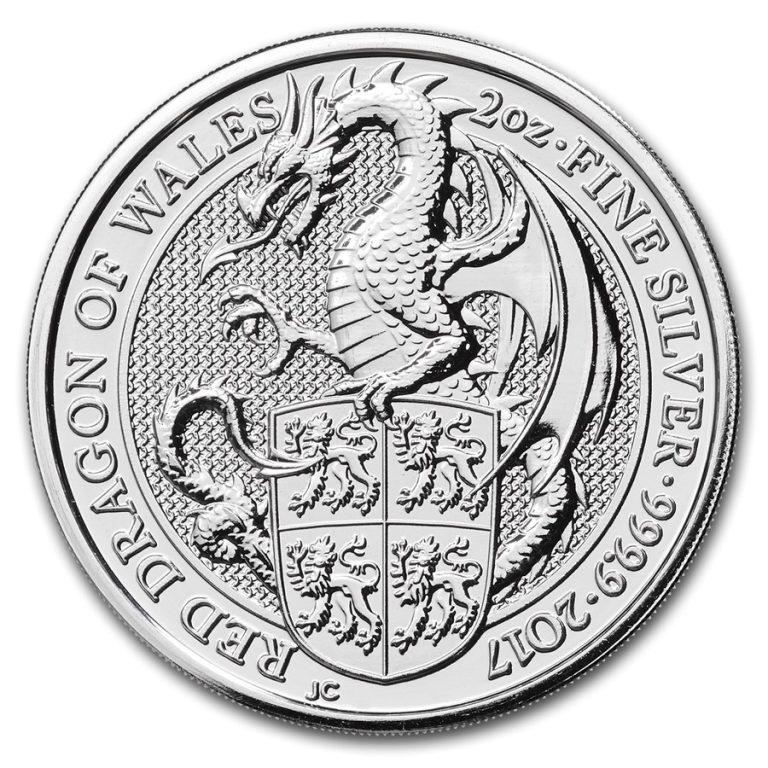 保証書・カプセル付き] 2017年 (新品) イギリス「クィーンズ ビースト 
