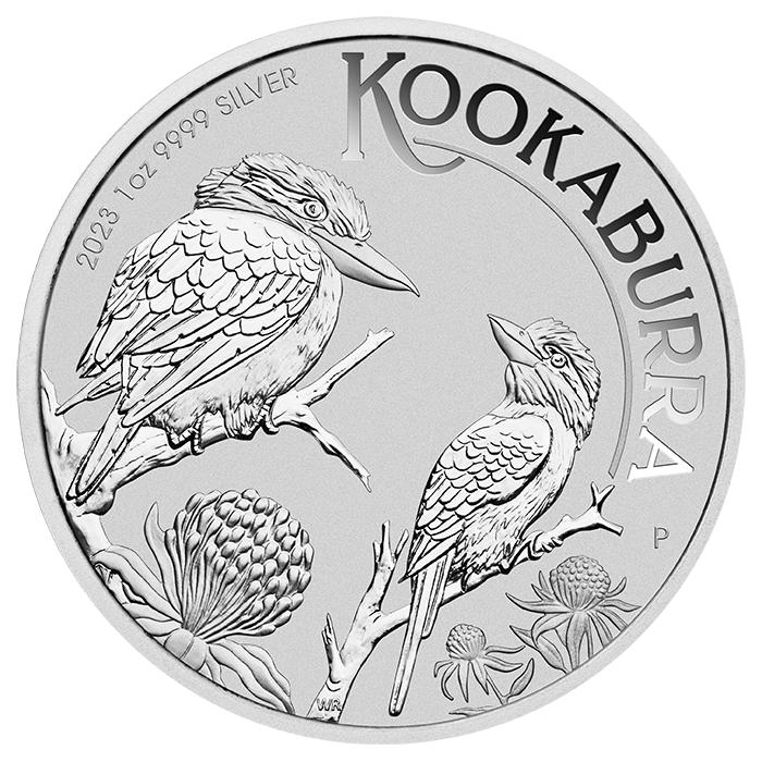 2023年版ワライカワセミ1オンス銀貨 保証書・カプセル付き] 2023年 (新品) オーストラリア「クッカバラ