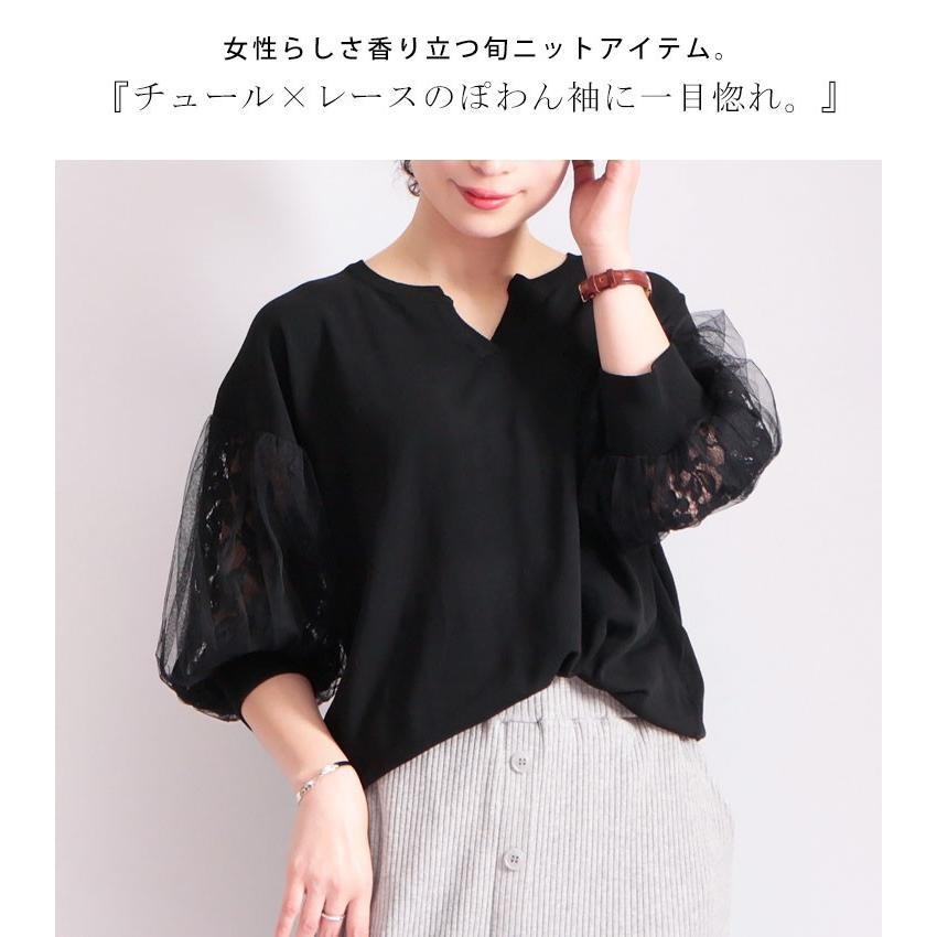 大きいサイズ レディース レディス トップス ニット チュール レース シアー 花柄 袖コンシャス キーネック 無地 春コーデ 3l 4l ブラック ライラック 春 秋 And M5840 大きいサイズ レディース Gold J 通販 Yahoo ショッピング