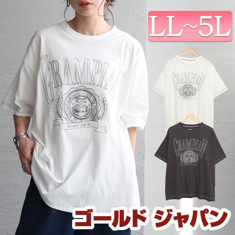 GOLDJAPAN 大きいサイズ レディース トップス Tシャツ GOLDJAPAN 大きいサイズ レディース トップス Tシャツ