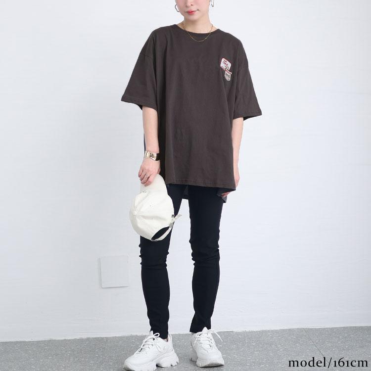 GOLDJAPAN 大きいサイズ レディース トップス Tシャツ ロゴ 5分 GOLDJAPAN 大きいサイズ レディース トップス Tシャツ ロゴ 5分