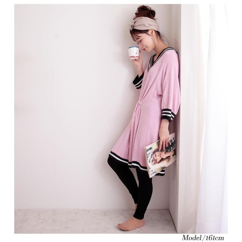 アウトレット 大きいサイズ レディース ルームウェア パジャマ ワンピース レギンス マシュマロタッチ 秋コーデ 冬 秋 Ll 2l 3l 4l 5l ネイビー ピンク グレ Fem 060 大きいサイズ レディース Gold J 通販 Yahoo ショッピング