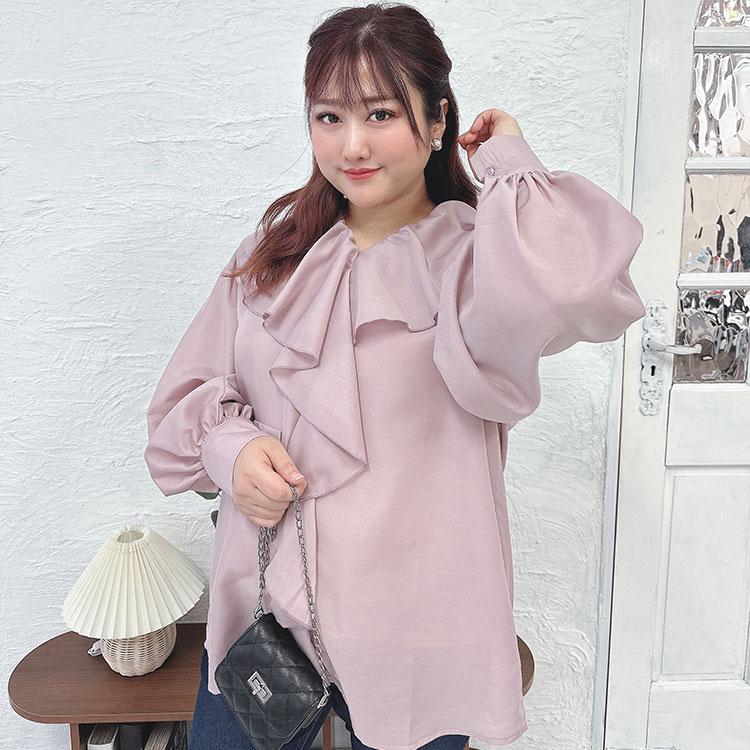 GOLDJAPAN 大きいサイズ レディース トップス ブラウス シャツ