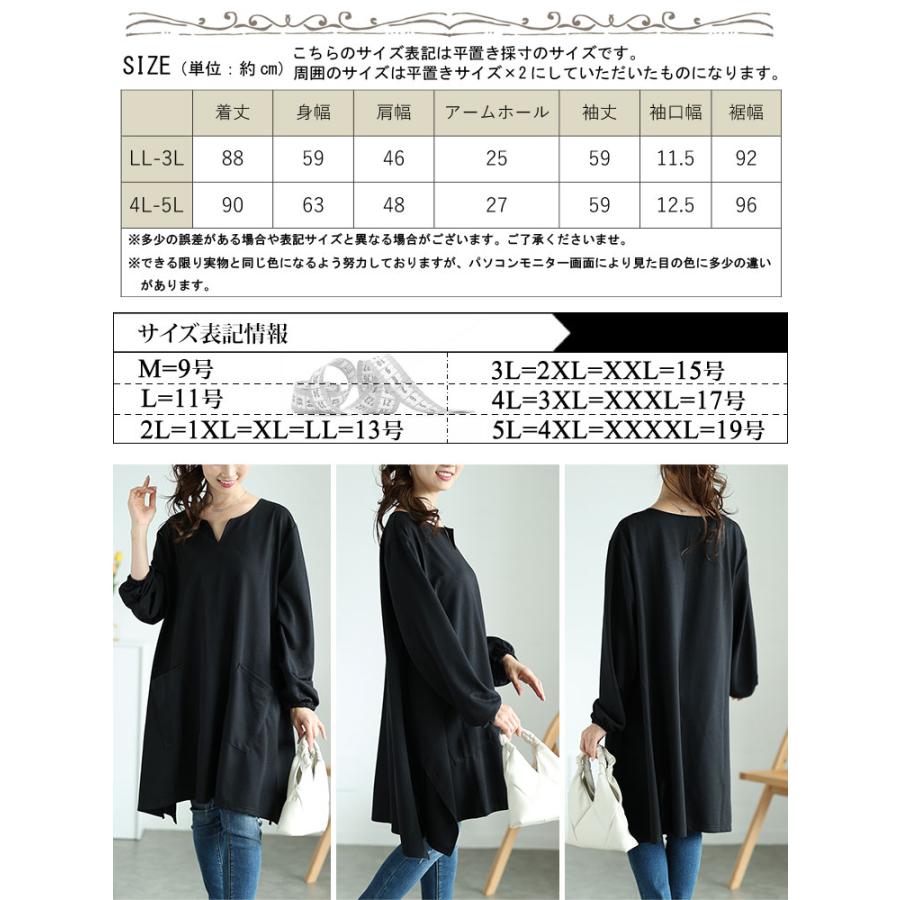 GOLDJAPAN 大きいサイズ レディース チュニック 長袖 フレア A GOLDJAPAN 大きいサイズ レディース チュニック 長袖 フレア A