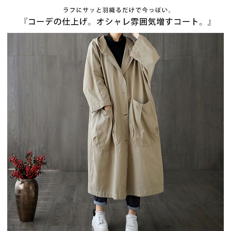 大きいサイズ レディース トップス コート ロングコート ジャケット フーディー 長袖 ロング 秋コーデ 春 秋 Ll 2l 3l 4l 5l ネイビー ブラック ブラウン Goldy 754 大きいサイズ レディース Gold J 通販 Yahoo ショッピング