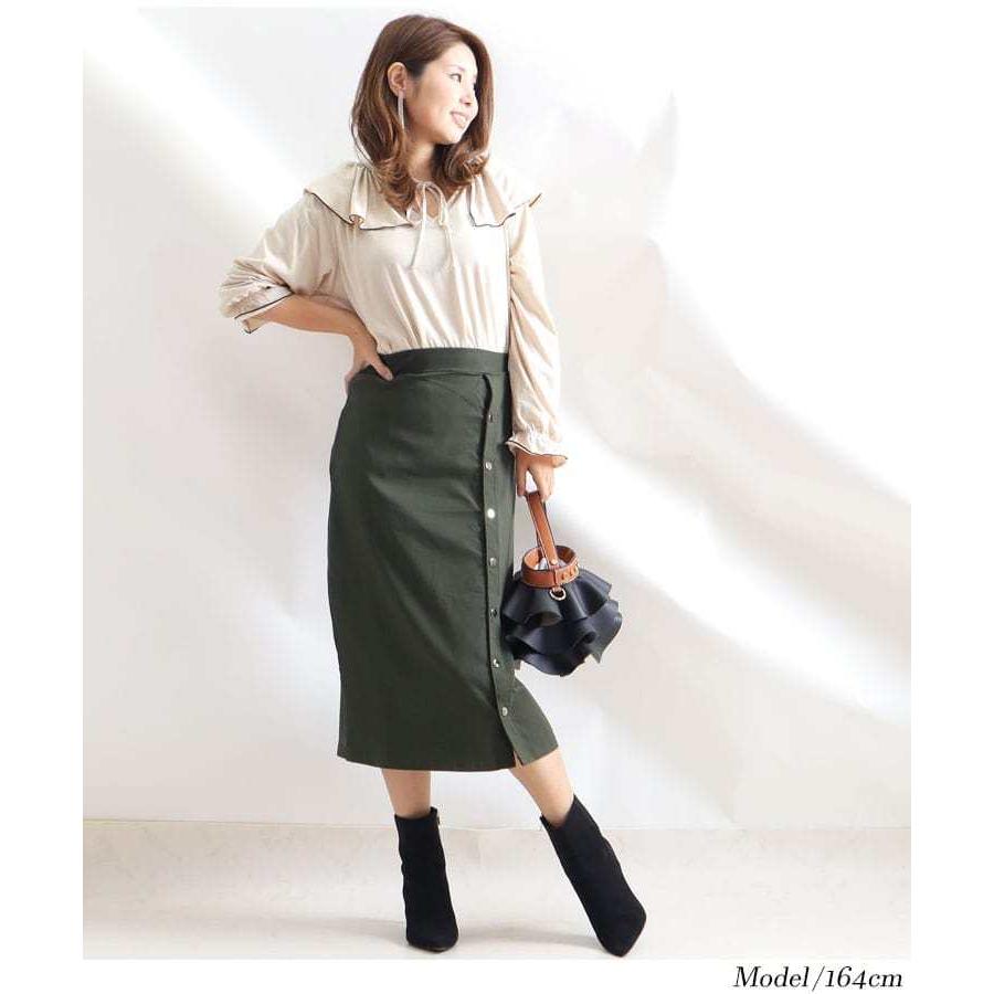 大きいサイズ レディース ボトムス スカート タイト ナロースカート  