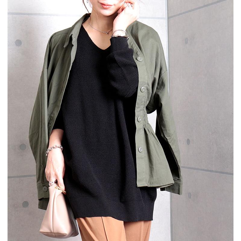 大きいサイズ レディース トップス ニット チュニック ロング Vネック 長袖 冬コーデ 秋 冬 Ll 2l 3l 4l 5l 6l オフホワイト 白 グレー ブラック 黒 グリーン Suri 3211 大きいサイズ レディース Gold J 通販 Yahoo ショッピング