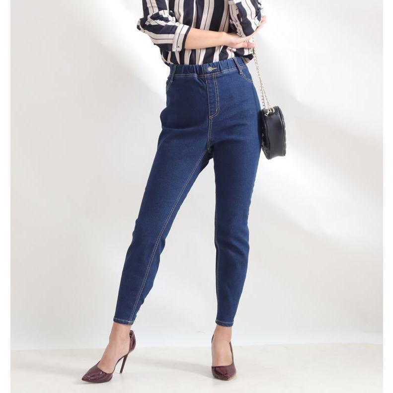 大きいサイズ レディース パンツ ジーンズ ストレッチ スキニー テーパード 裏起毛 ストレッチ 冬コーデ 秋 冬 Ll 2l 3l 4l 5l ブラック ネイビー デニム Tkb 大きいサイズ レディース Gold J 通販 Yahoo ショッピング