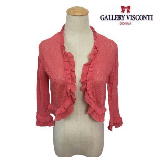 ボレロ ギャラリービスコンティ かわいいカーディガン ピンク M ビスコンティ2 大人かわいい服 14 ゴールドスミス 通販 Yahoo ショッピング