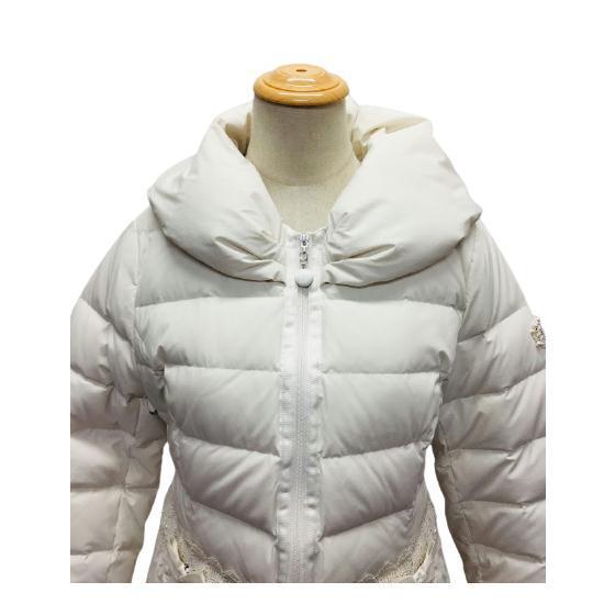 スーパービューティー40ミルキーホワイトダウン試着のみ美品リボン無し