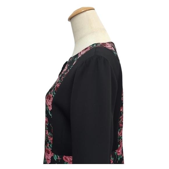 スーパービューティー♡ダンボールニット袖切替 ジャガード織