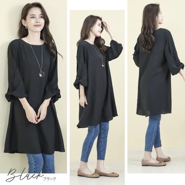 チュニック ワンピース リボンチュニックワンピース L〜LL C31 チュニック ワンピース リボンチュニックワンピース L〜LL C31