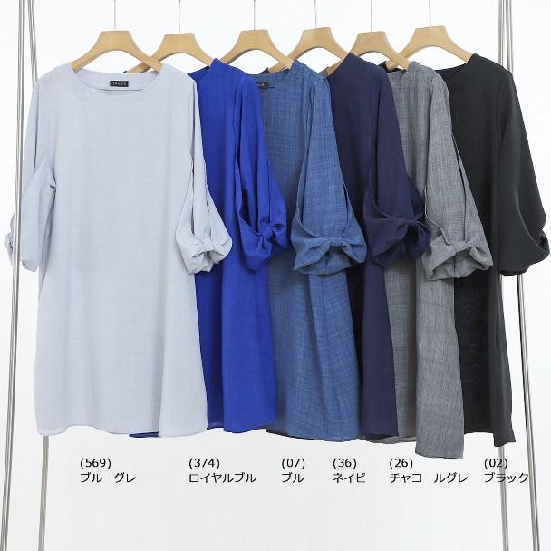 チュニック ワンピース リボンチュニックワンピース L〜LL C31 チュニック ワンピース リボンチュニックワンピース L〜LL C31