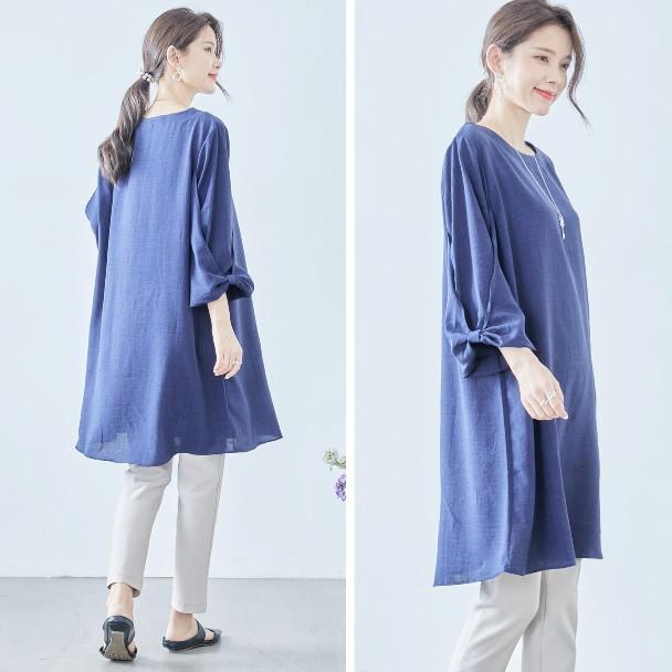 チュニック ワンピース リボンチュニックワンピース L〜LL C31 チュニック ワンピース リボンチュニックワンピース L〜LL C31
