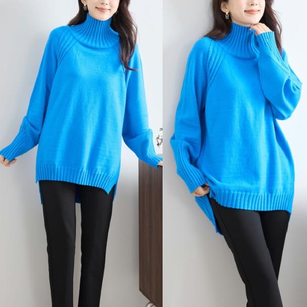 チュニック ハイネック ニットセーター C31-703A TRUBE M〜L 大人