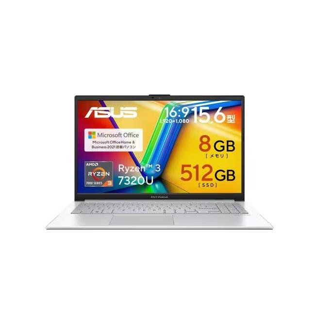 VivoBook 新品 ASUS Vivobook Go ノートPC E1504FA-R385SIYAWS[15.6型